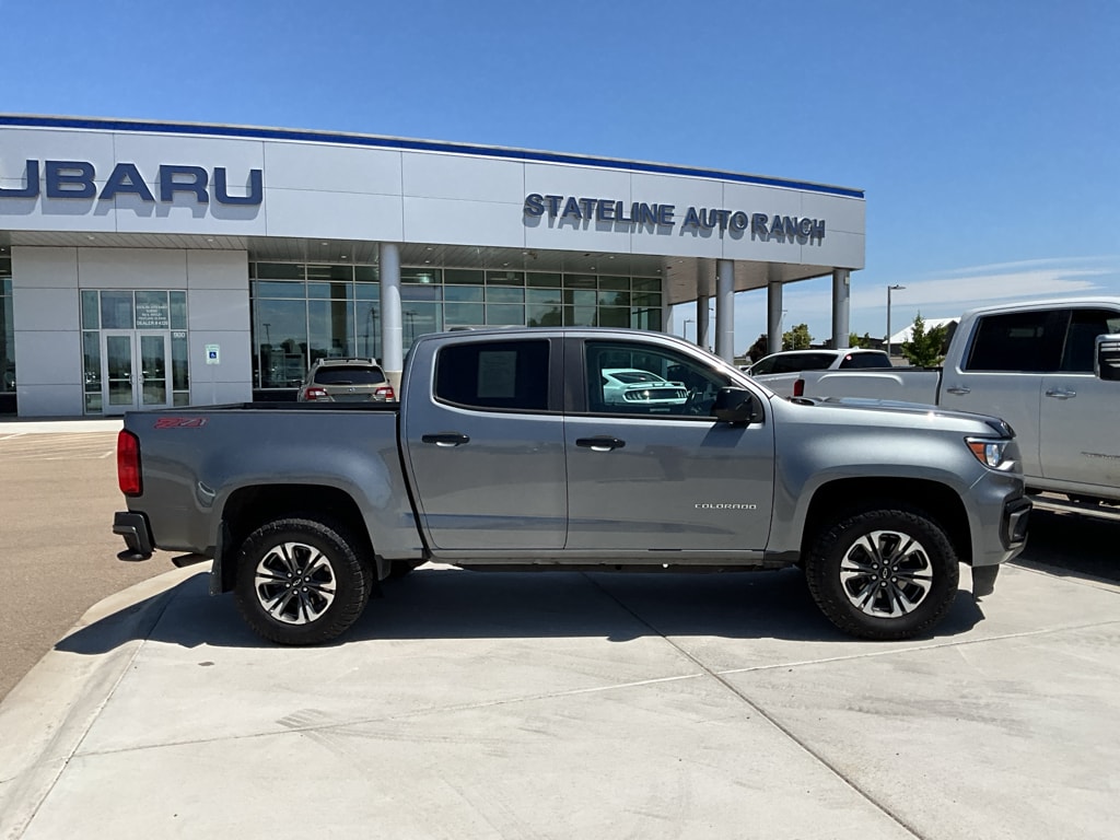 Used 2021 Chevrolet Colorado Z71 with VIN 1GCGTDENXM1241906 for sale in Fruitland, ID