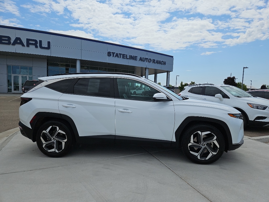 Used 2022 Hyundai Tucson SEL with VIN 5NMJC3AE0NH047141 for sale in Fruitland, ID