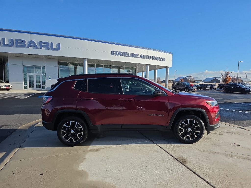 Used 2022 Jeep Compass Latitude with VIN 3C4NJDBB9NT128403 for sale in Fruitland, ID