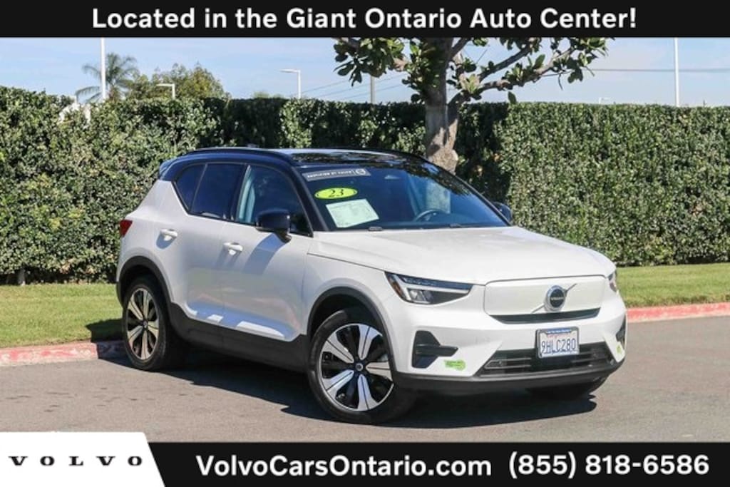 Certified 2023 Volvo XC40 Recharge Pure Electric Twin Core SUV