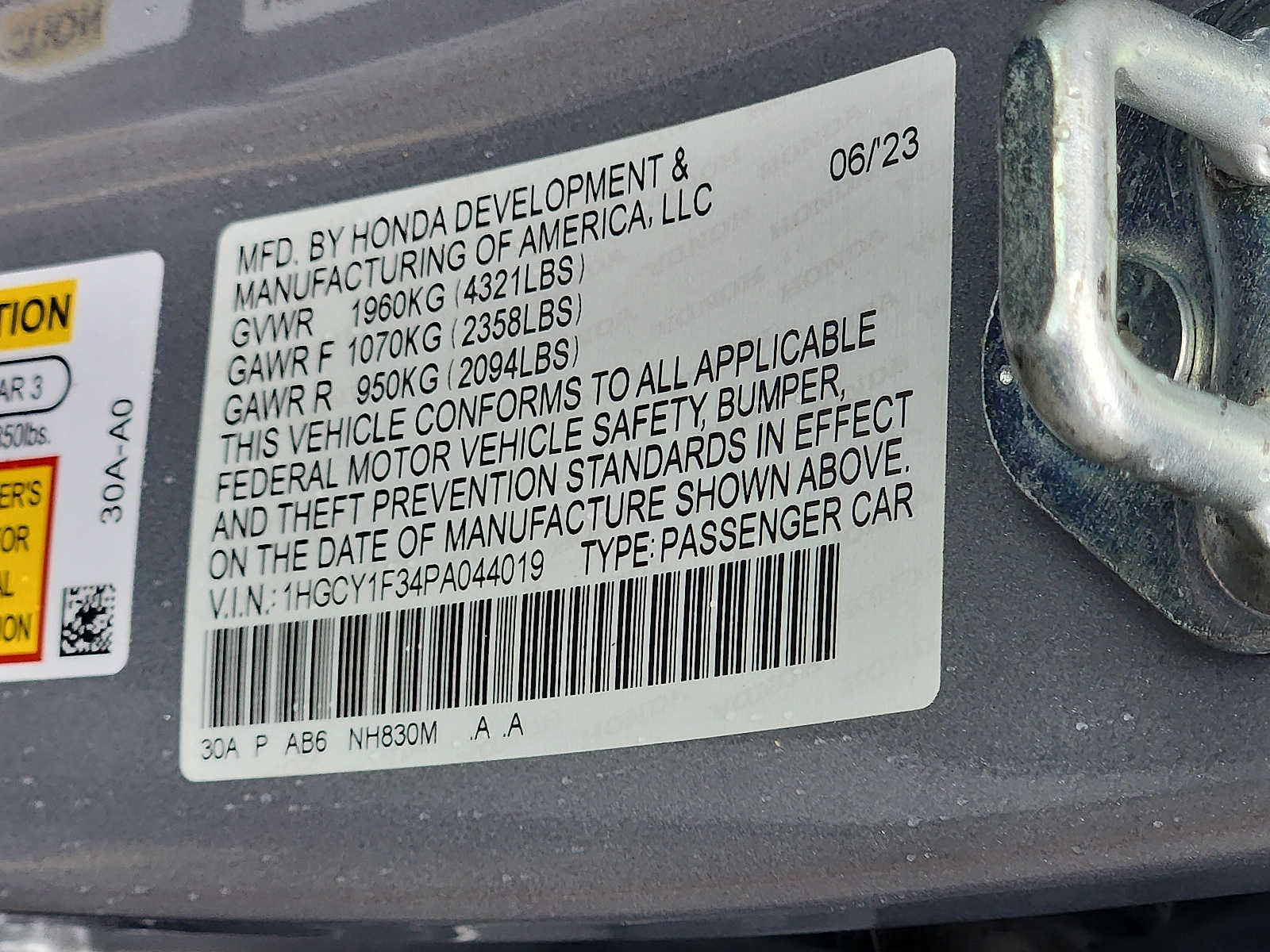 2023 Honda Accord EX - Photo 26