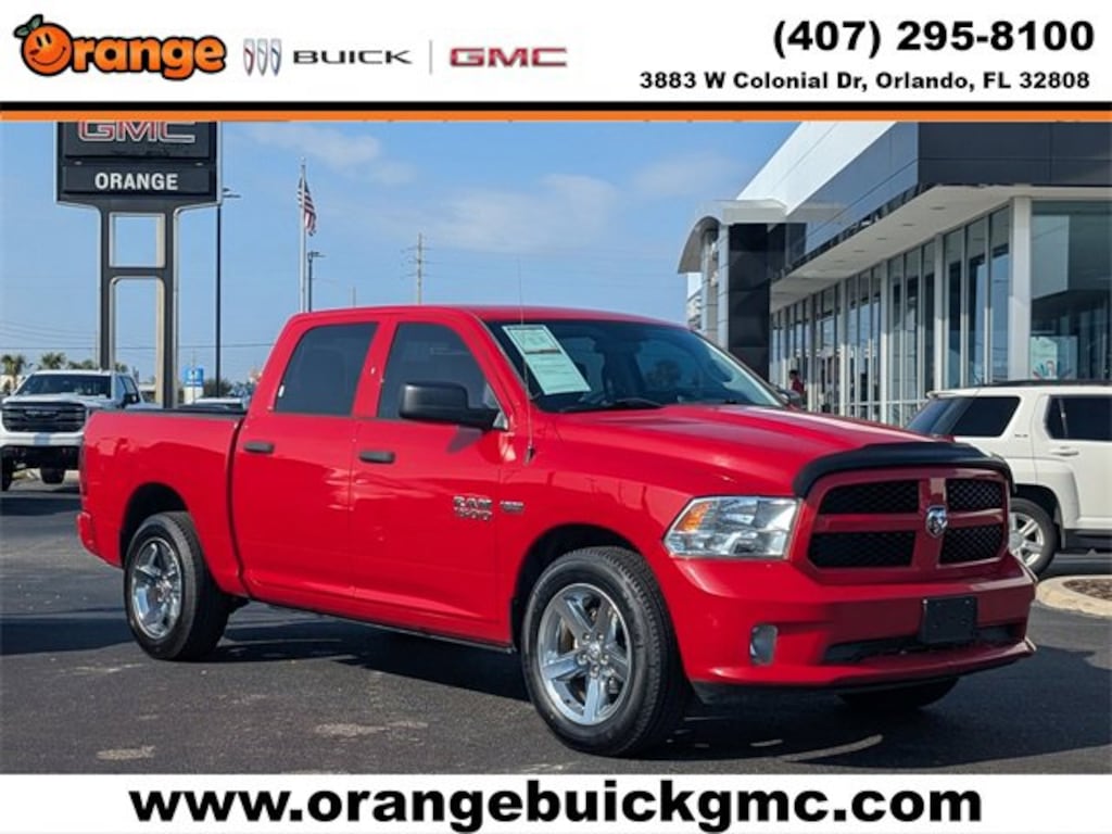 Used 2017 Ram 1500 Express Truck Crew Cab
