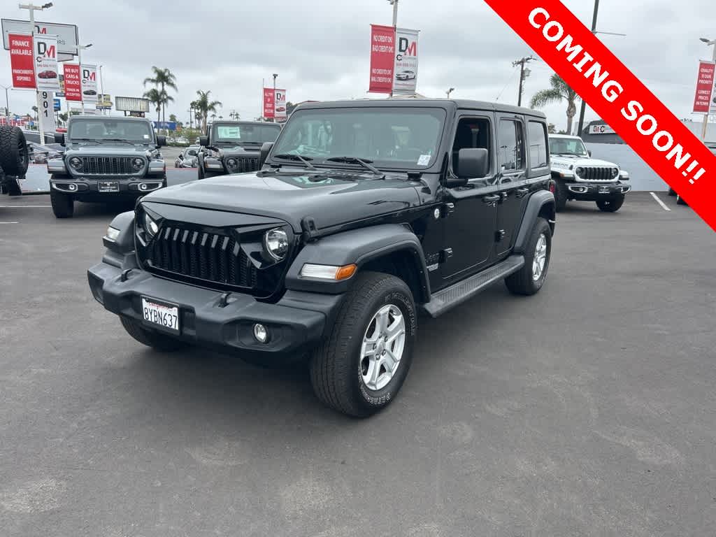 2021 Jeep Wrangler Unlimited Sport Hero Image