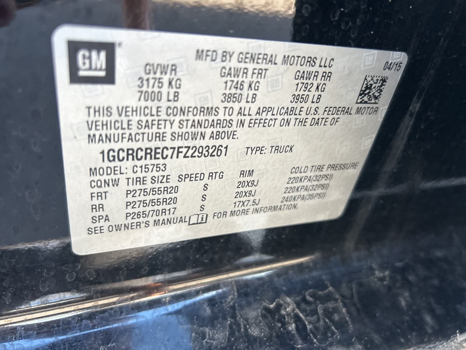 Thumbnail: 2015 Chevrolet Silverado 1500 - 32