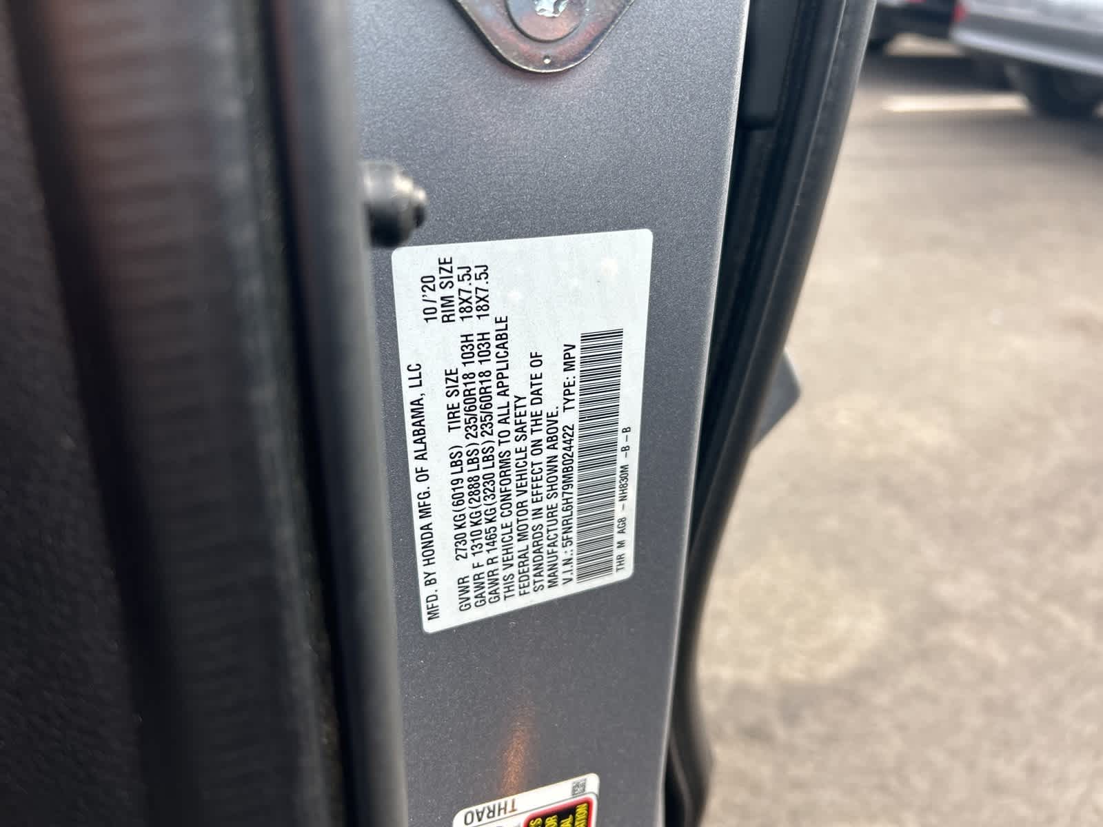 Thumbnail: 2021 Honda Odyssey - 47