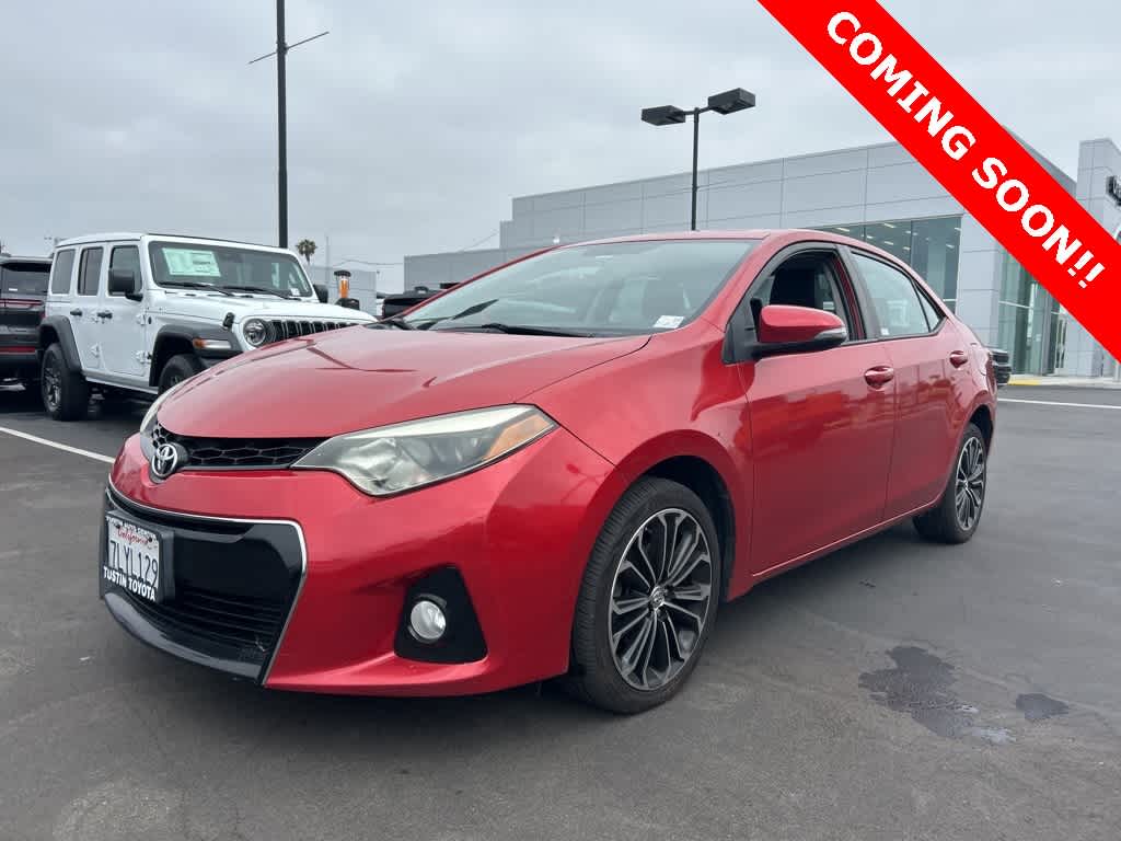 2015 Toyota Corolla S -
                  Costa Mesa, CA