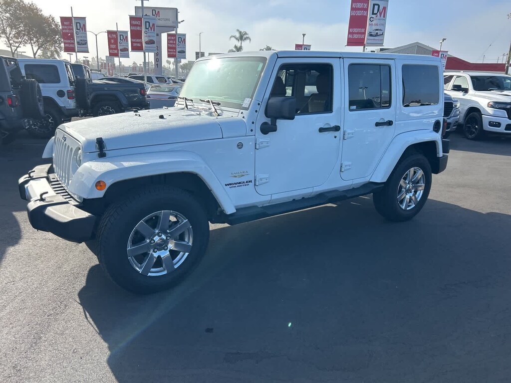 Used 2015 Jeep Wrangler Unlimited Sahara 4x4 SUV