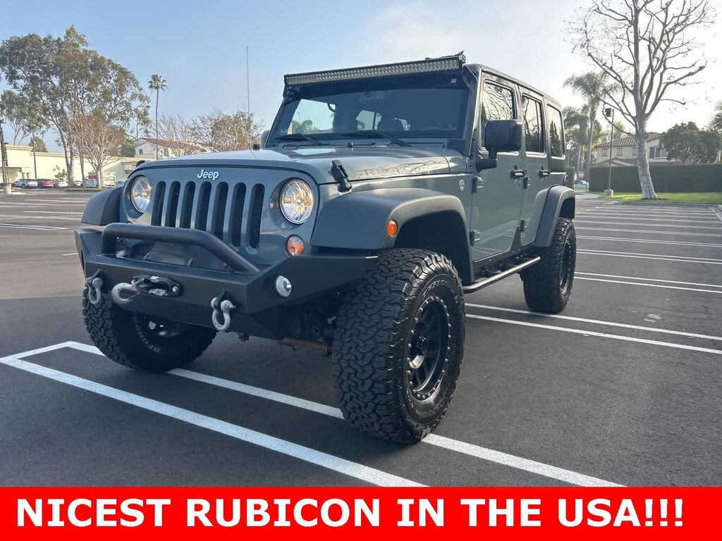 Used 2015 Jeep Wrangler Unlimited Rubicon 4x4 SUV