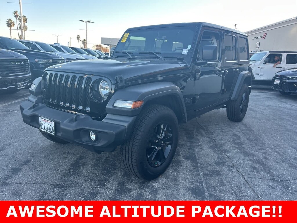 Used 2021 Jeep Wrangler Unlimited Sport SUV