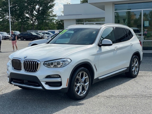 Certified 2021 BMW X3 30i with VIN 5UXTY5C01M9F30642 for sale in Harriman, NY