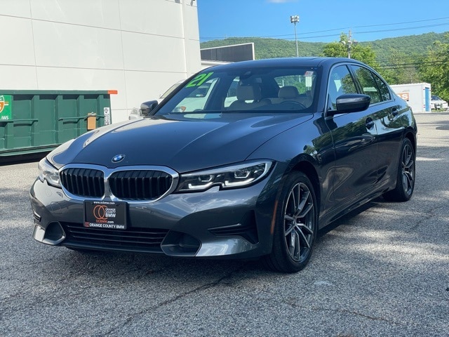 Certified 2021 BMW 3 Series 330i with VIN 3MW5R7J05M8B60063 for sale in Harriman, NY