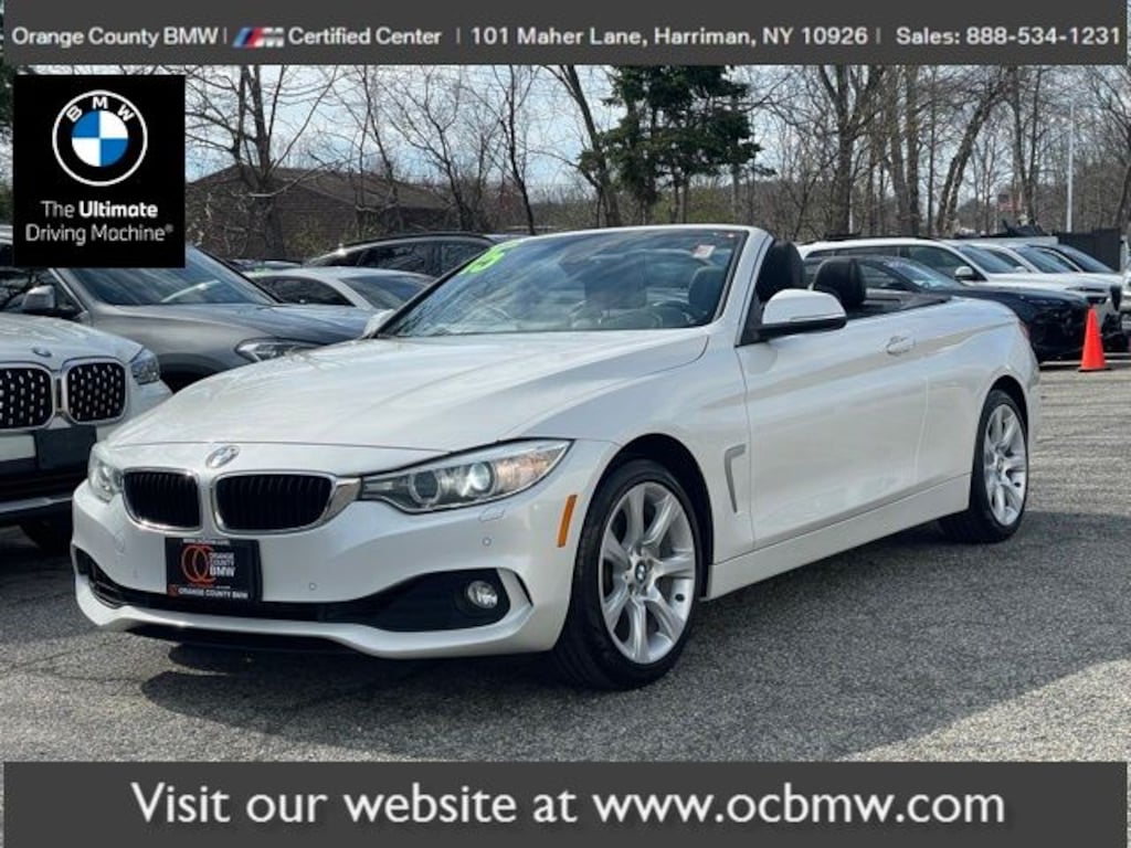Used 2015 BMW 435i xDrive Convertible