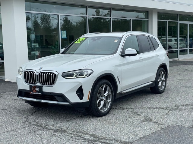 Certified 2022 BMW X3 30i with VIN 5UX53DP00N9J15189 for sale in Harriman, NY