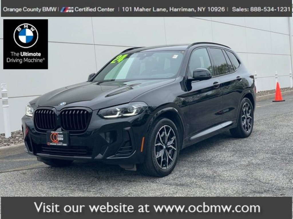 Certified 2024 BMW X3 xDrive30i SUV