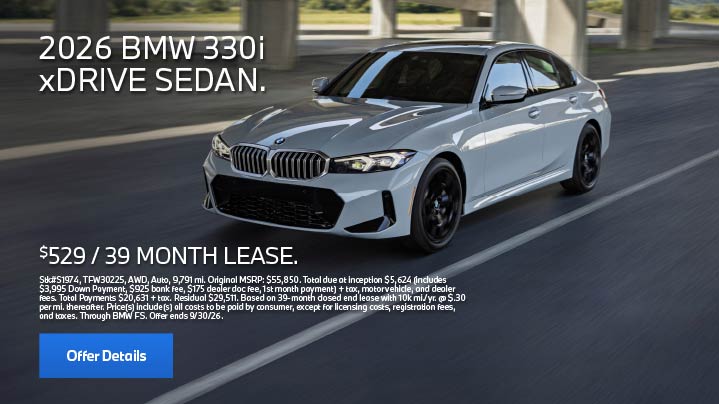 2026 BMW 330i xDrive