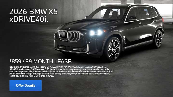 2026 BMW X5 xDrive40i