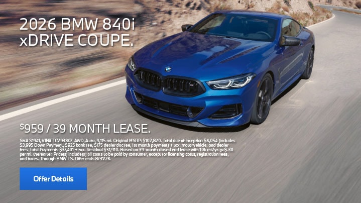 2026 BMW 840i xDrive 2026 BMW 840i xDrive