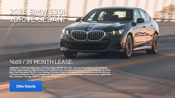 2026 BMW 530i xDrive