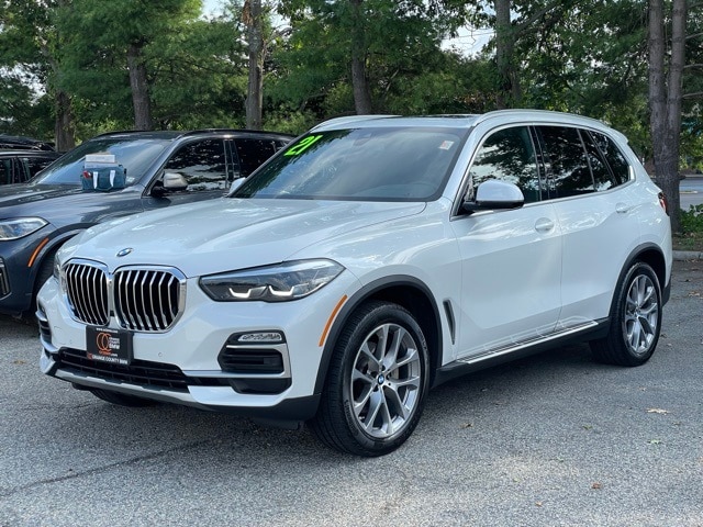 Certified 2021 BMW X5 40i with VIN 5UXCR6C05M9G90459 for sale in Harriman, NY