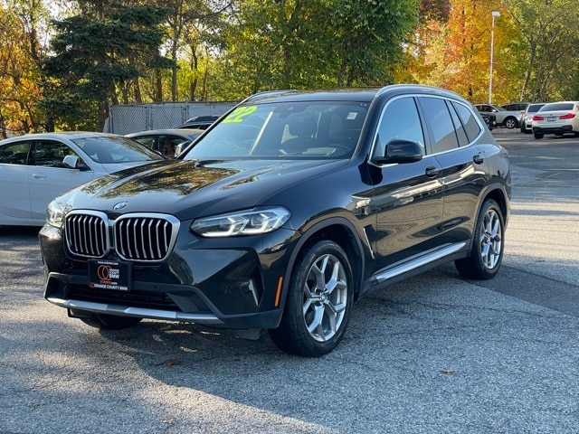 Certified 2022 BMW X3 30i with VIN 5UX53DP08N9J44570 for sale in Harriman, NY