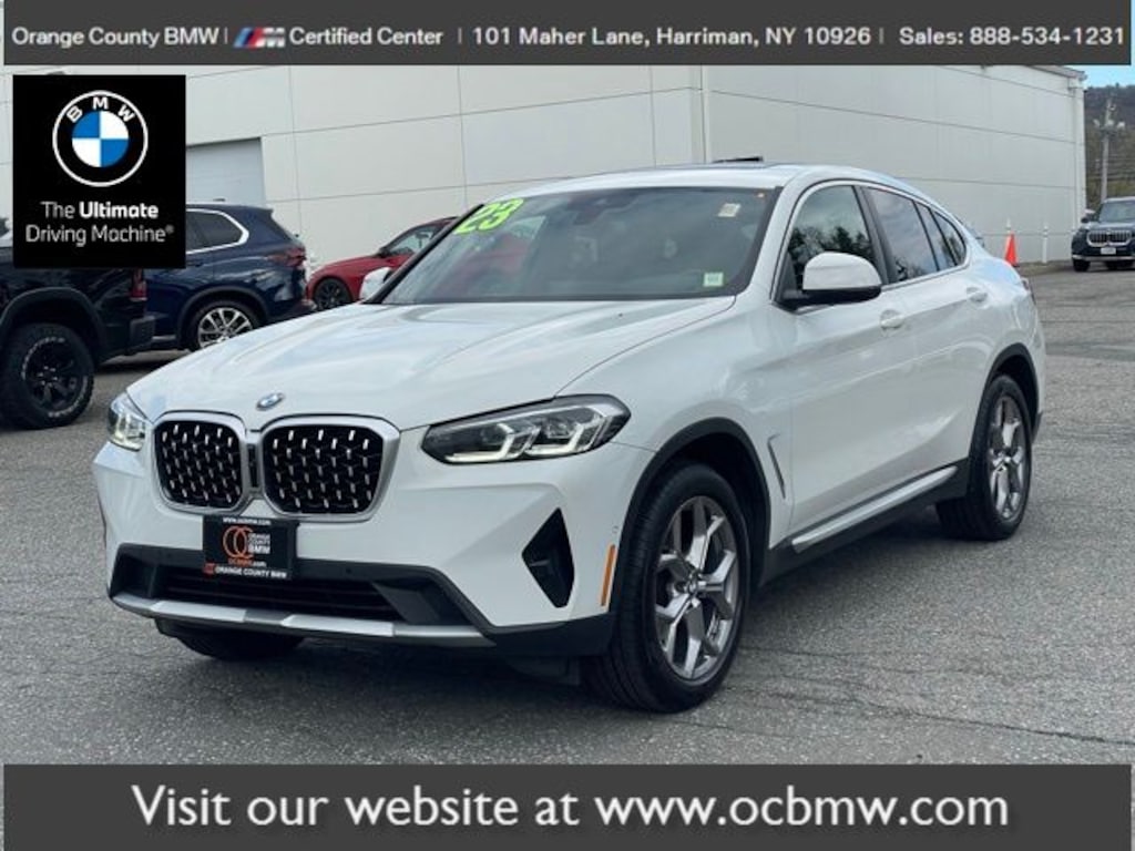 Certified 2023 BMW X4 xDrive30i Sports Activity Coupe