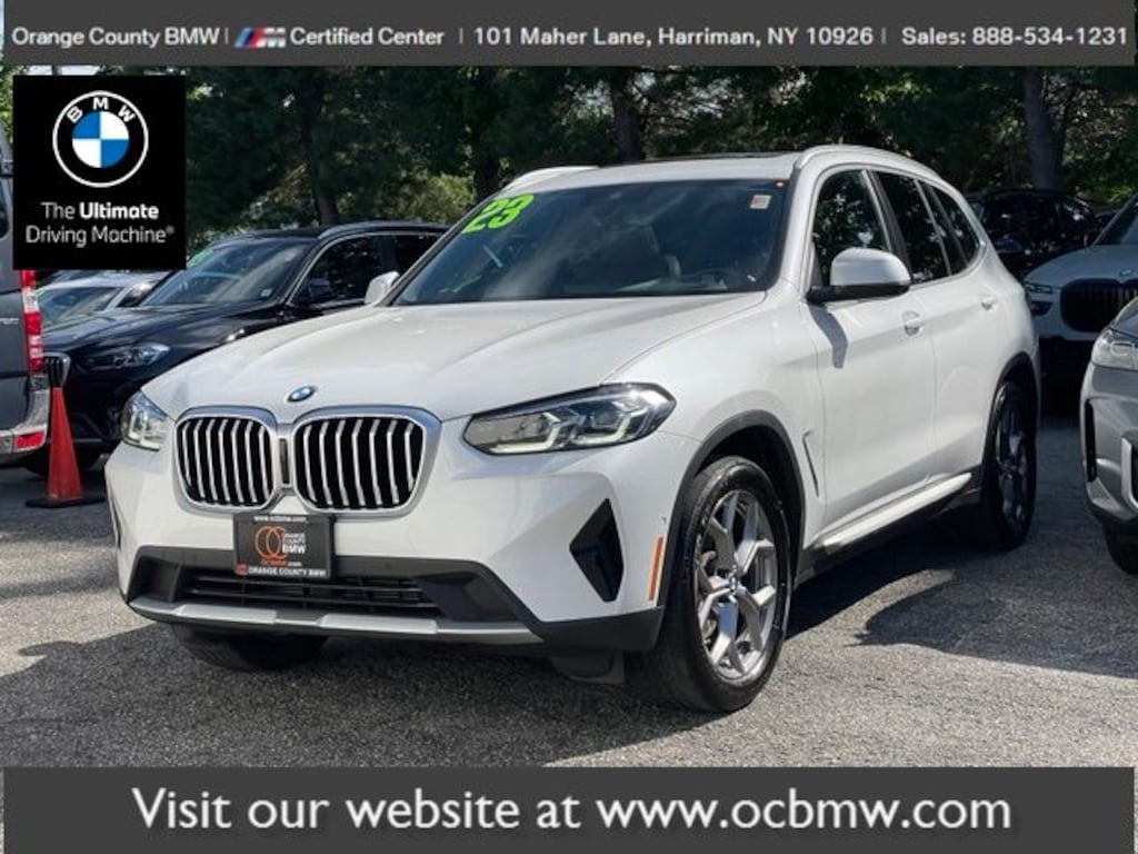 Certified 2023 BMW X3 xDrive30i SUV