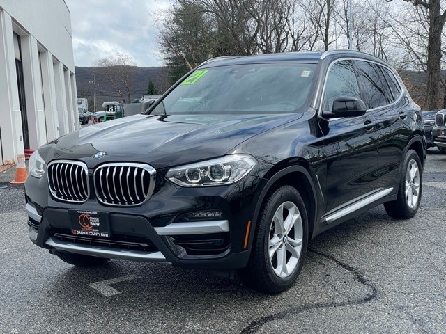 Certified 2021 BMW X3 30i with VIN 5UXTY5C0XM9H72944 for sale in Harriman, NY