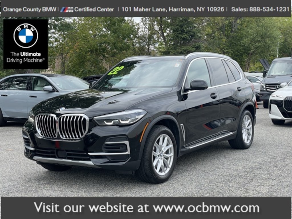 Certified 2022 BMW X5 xDrive40i SUV