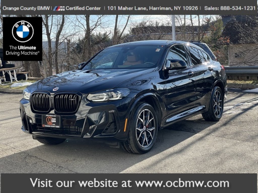 Certified 2023 BMW X4 M40i Sports Activity Coupe
