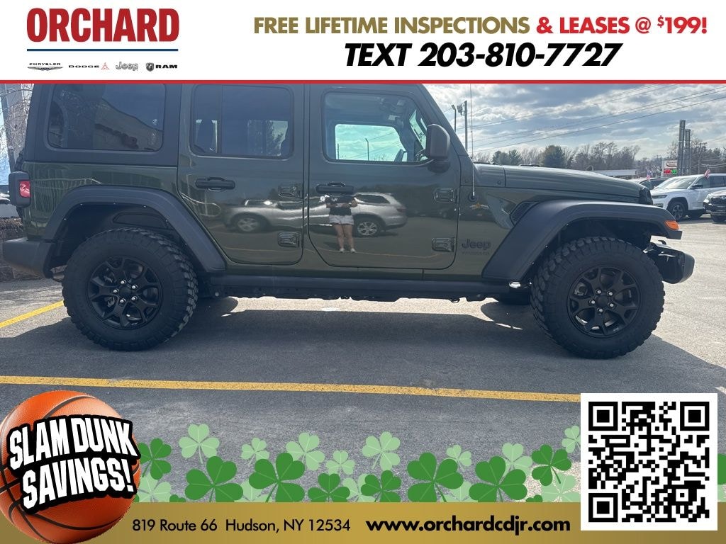 Used 2021 Jeep Wrangler Unlimited Willys SUV