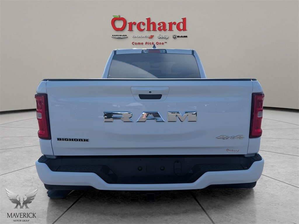 2025 Bright White Ram 1500 BIG HORN QUAD CAB 4X4 6'4 BOX 4X4 Truck