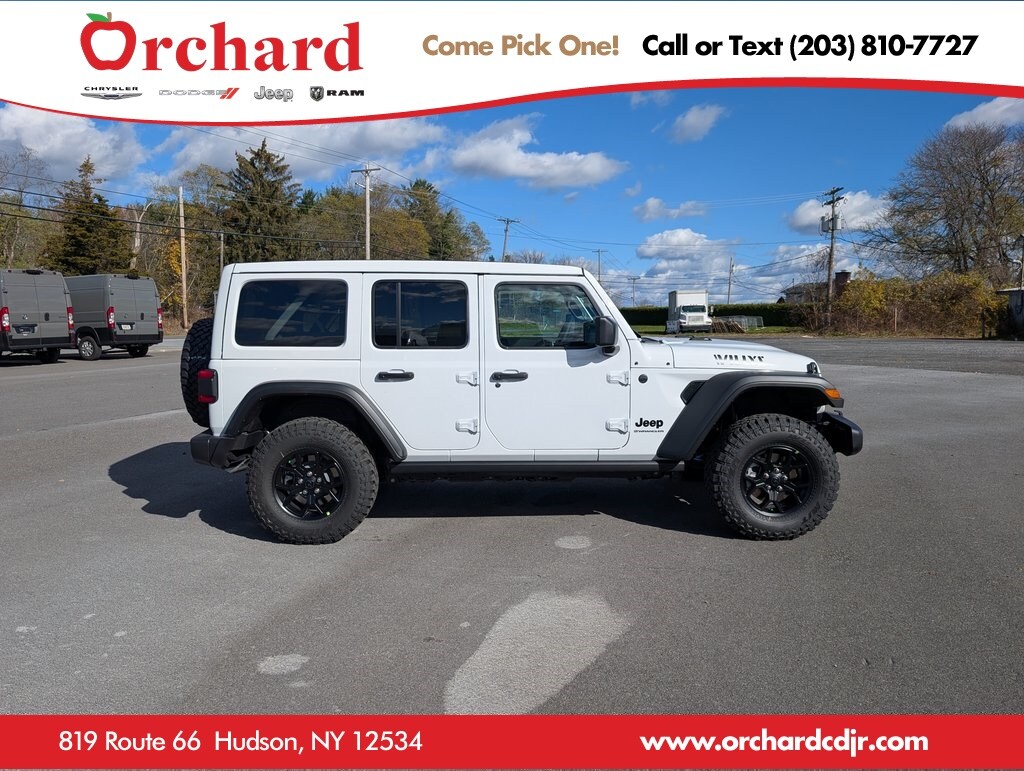 New 2026 Jeep Wrangler 4-DOOR WILLYS Sport Utility