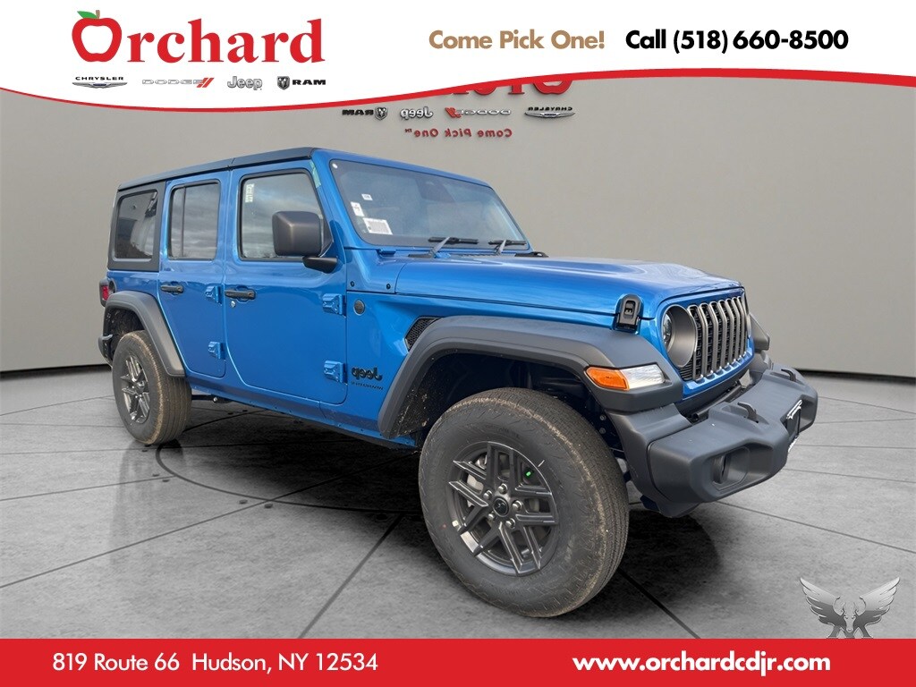 New 2026 Jeep Wrangler 4-DOOR SPORT S Sport Utility