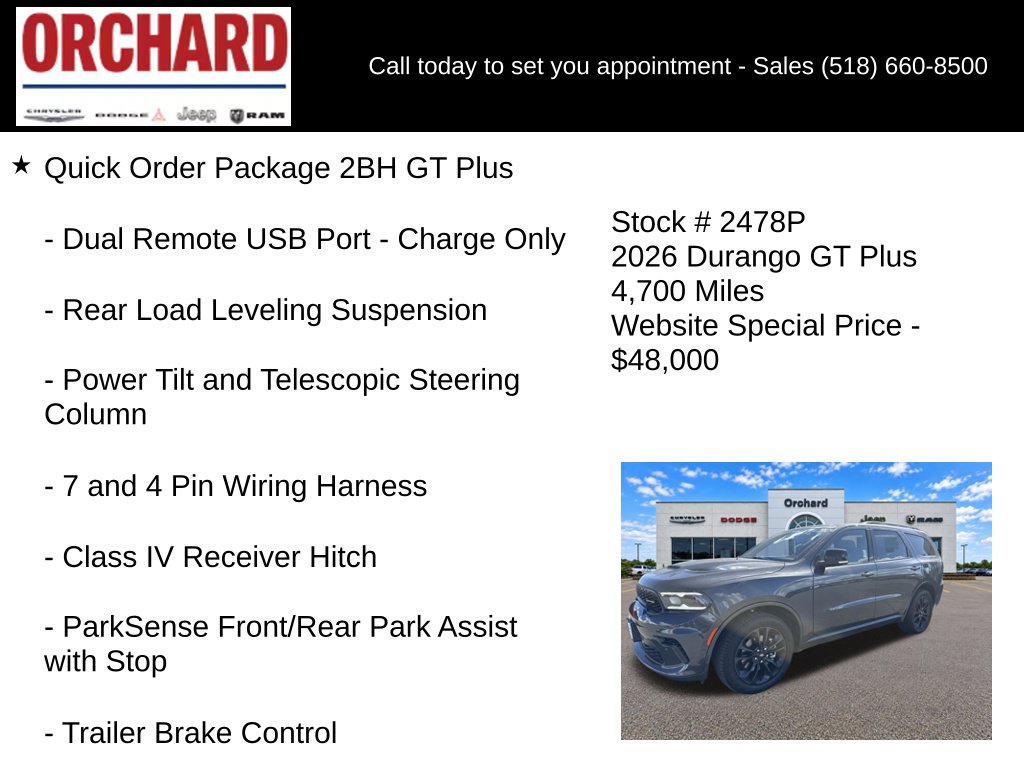 2026 Dodge Durango GT Plus - Photo 26