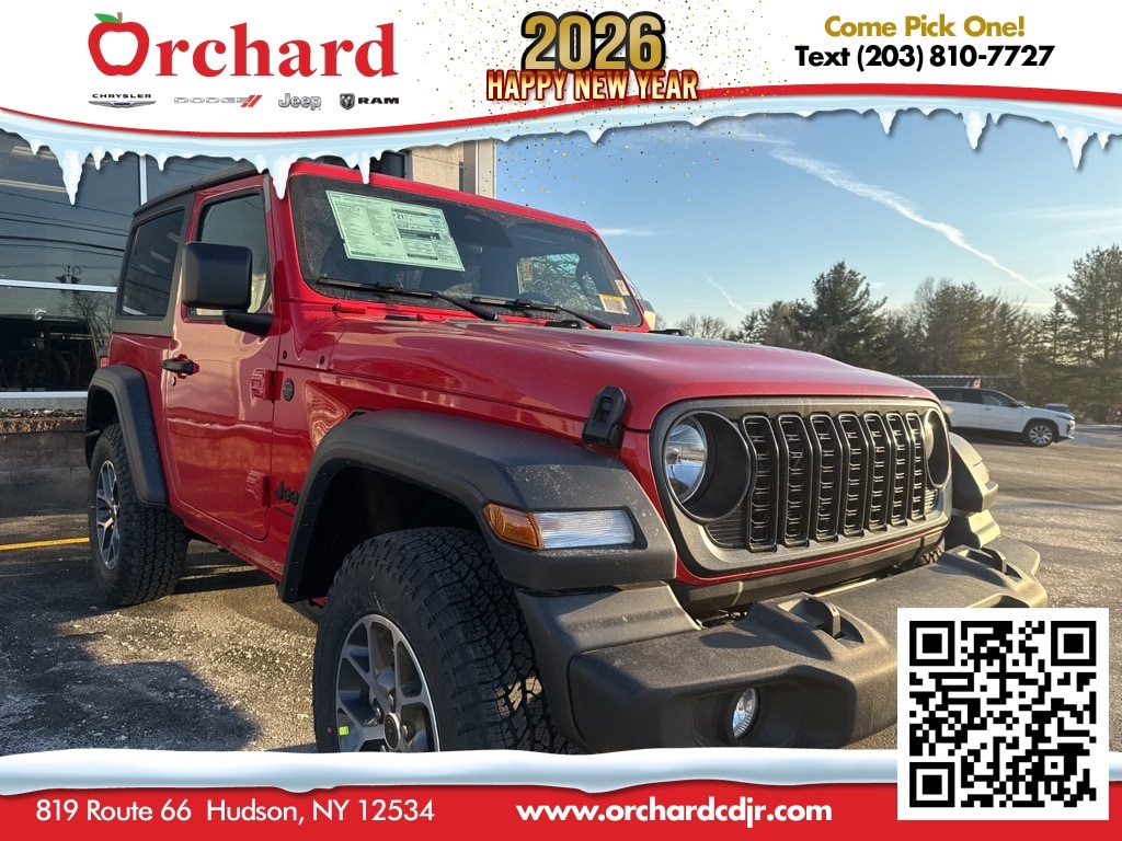 New 2026 Jeep Wrangler 2-DOOR SPORT S Sport Utility