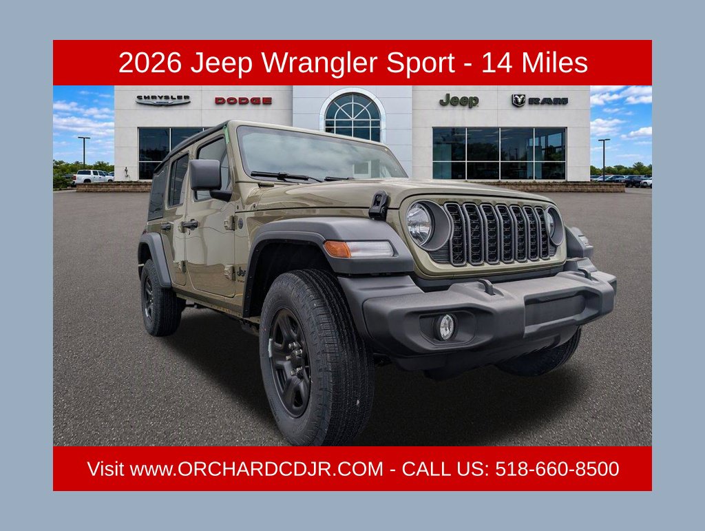 2026 Jeep Wrangler 4-DOOR SPORT Sport Utility