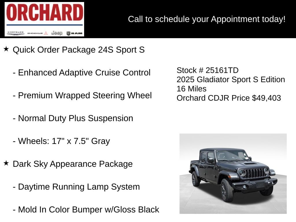 2025 Jeep Gladiator Sport S - Photo 11