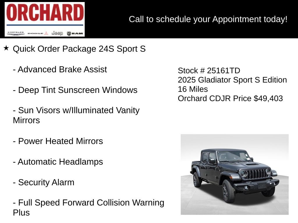 2025 Jeep Gladiator Sport S - Photo 6