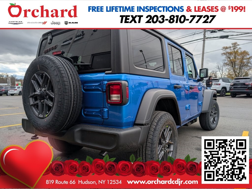 New 2026 Jeep Wrangler 4-DOOR SPORT S Sport Utility