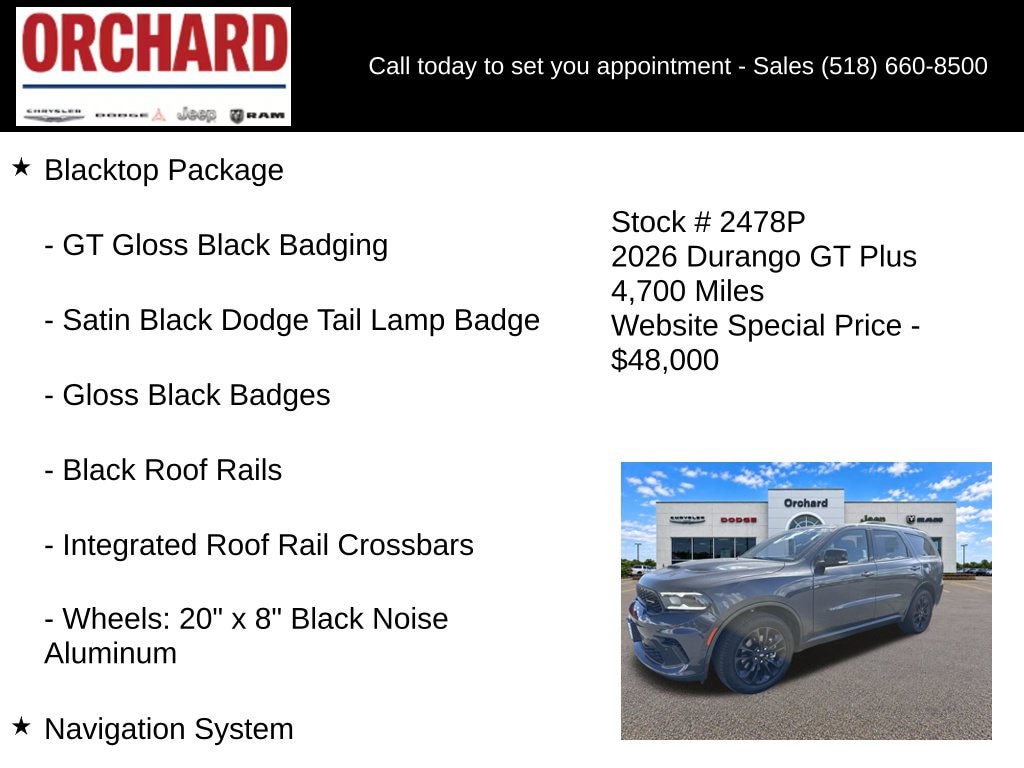 2026 Dodge Durango GT Plus - Photo 31