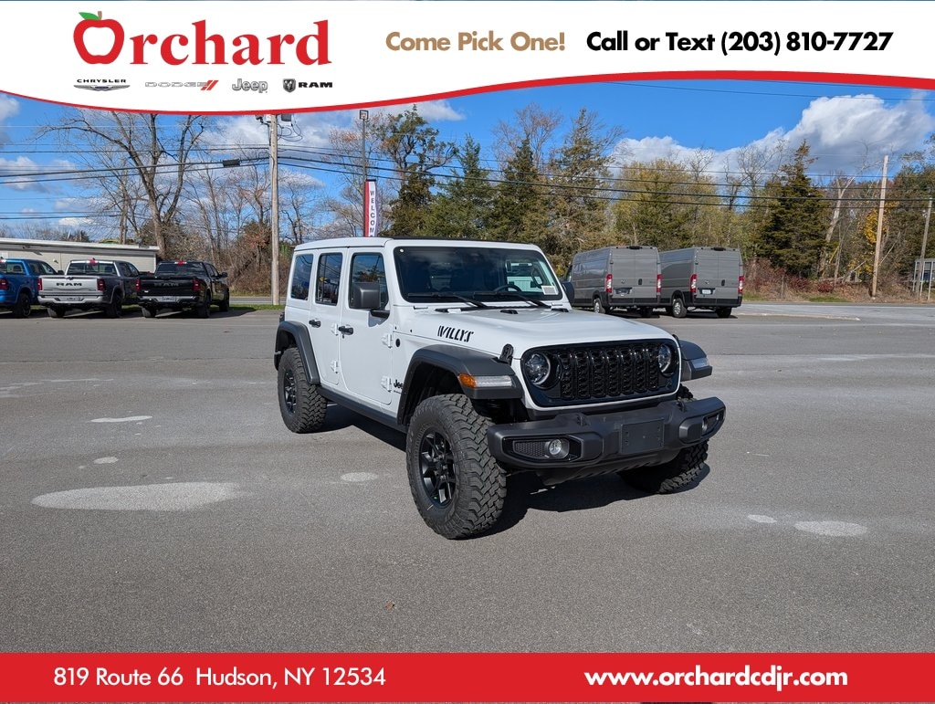 New 2026 Jeep Wrangler 4-DOOR WILLYS Sport Utility