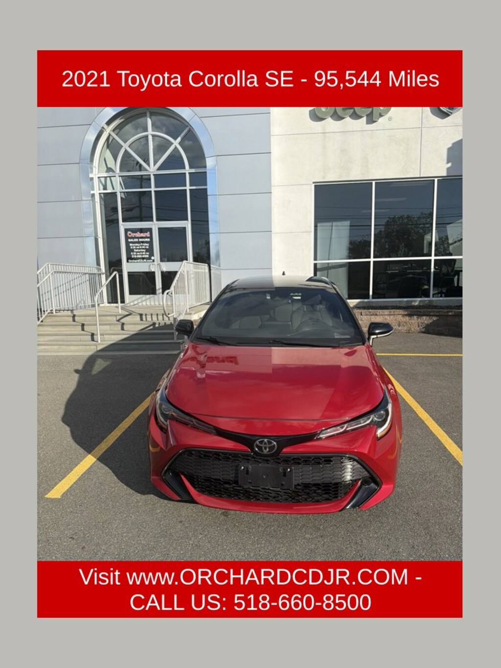 Used 2021 Toyota Corolla Hatchback SE Hatchback