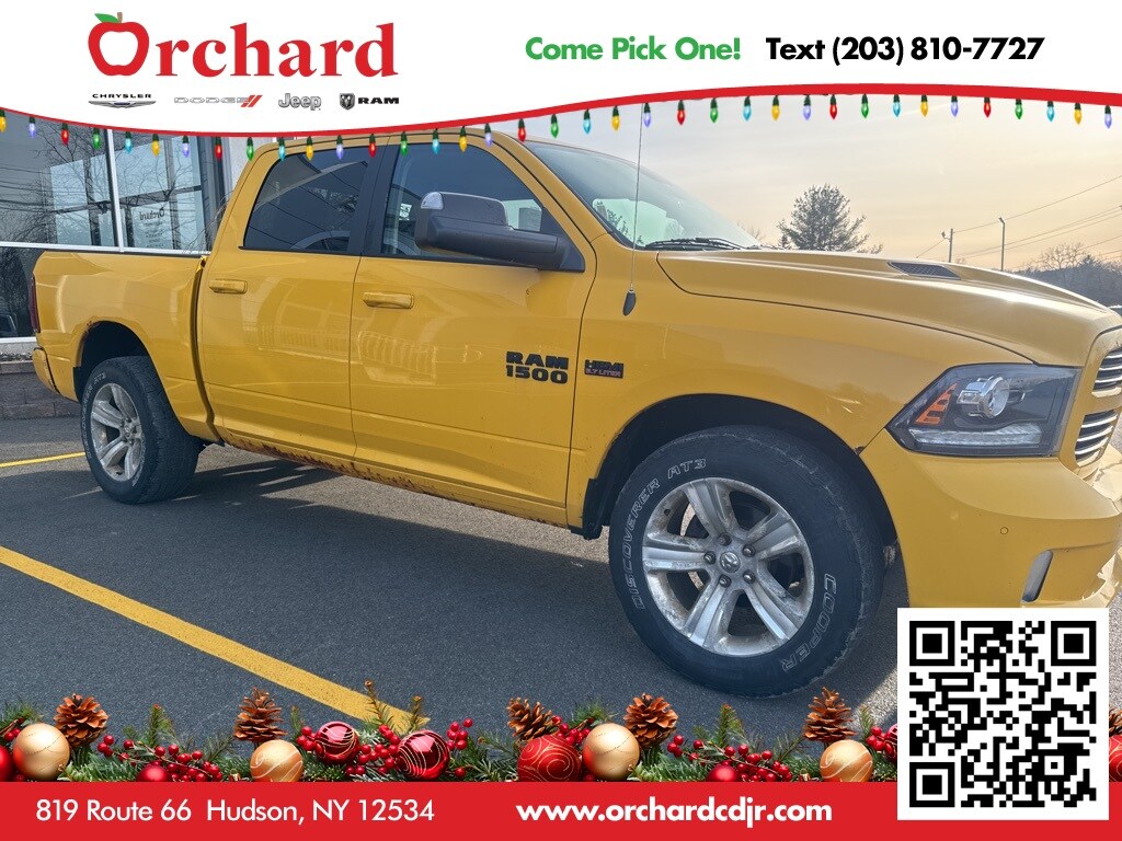 Used 2016 RAM Ram 1500 Pickup Sport with VIN 1C6RR7MT3GS329548 for sale in Hudson, NY
