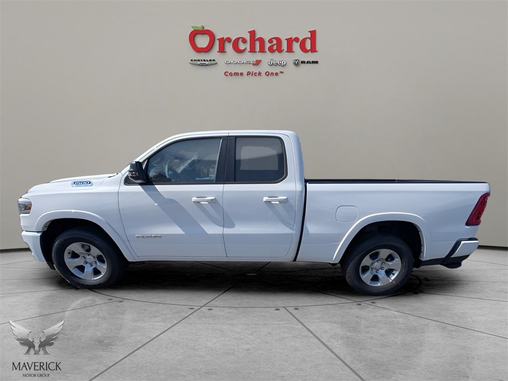 2025 Bright White Ram 1500 BIG HORN QUAD CAB 4X4 6'4 BOX 4X4 Truck