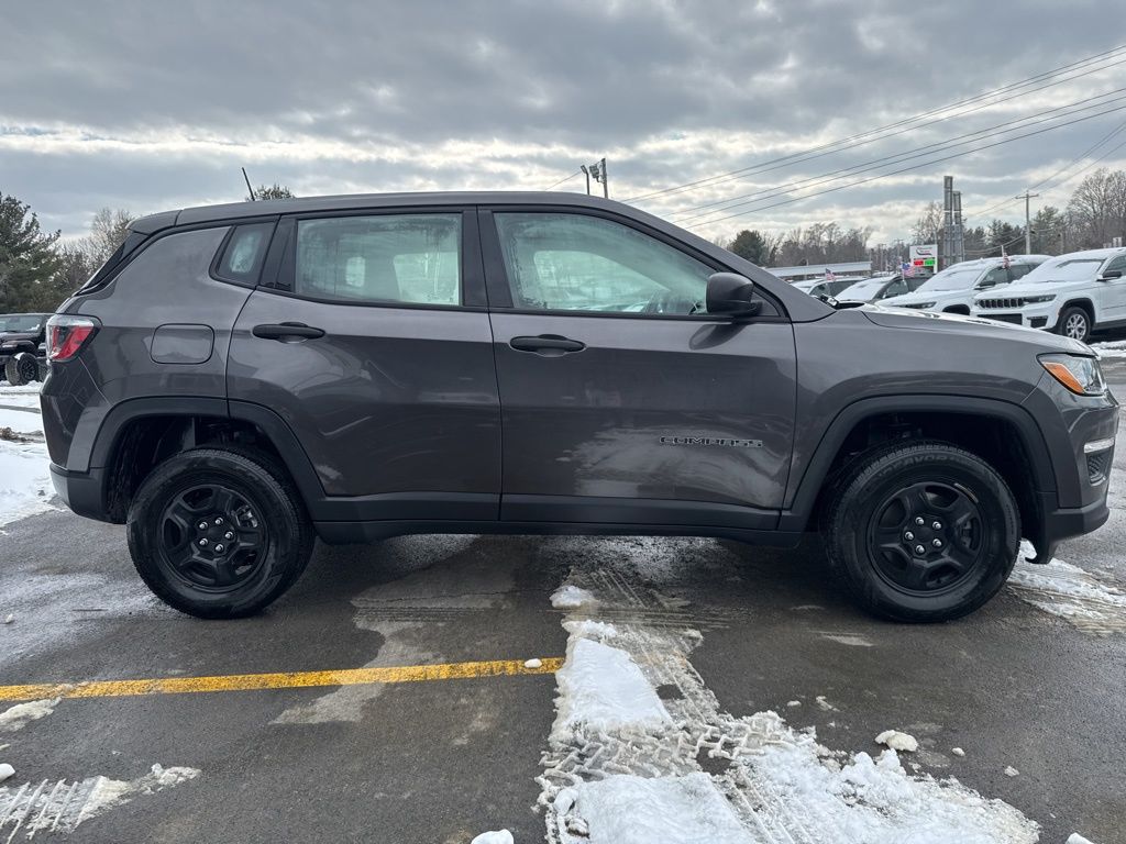 Used 2019 Jeep Compass Sport with VIN 3C4NJDABXKT704433 for sale in Hudson, NY