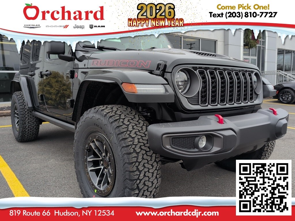 New 2026 Jeep Wrangler 4-DOOR RUBICON Sport Utility