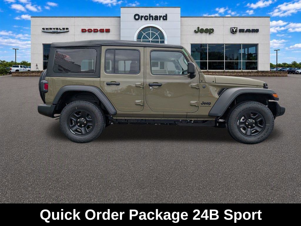 New 2026 Jeep Wrangler 4-DOOR SPORT Sport Utility