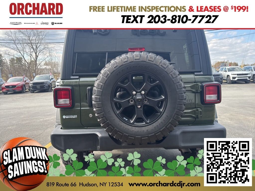 Used 2021 Jeep Wrangler Unlimited Willys SUV
