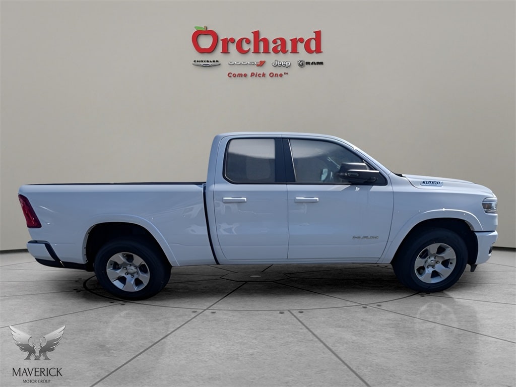 2025 Bright White Ram 1500 BIG HORN QUAD CAB 4X4 6'4 BOX 4X4 Truck