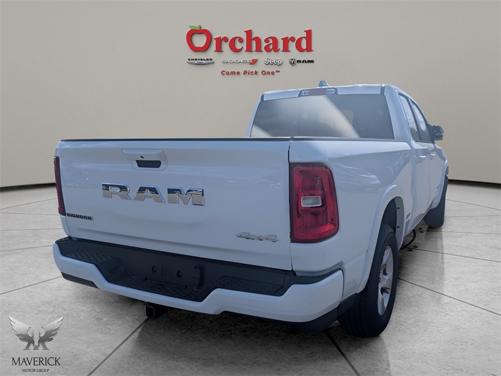 2025 Bright White Ram 1500 BIG HORN QUAD CAB 4X4 6'4 BOX 4X4 Truck